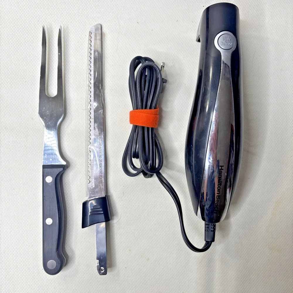 Hamilton Beach Electric Knife Set Used Works